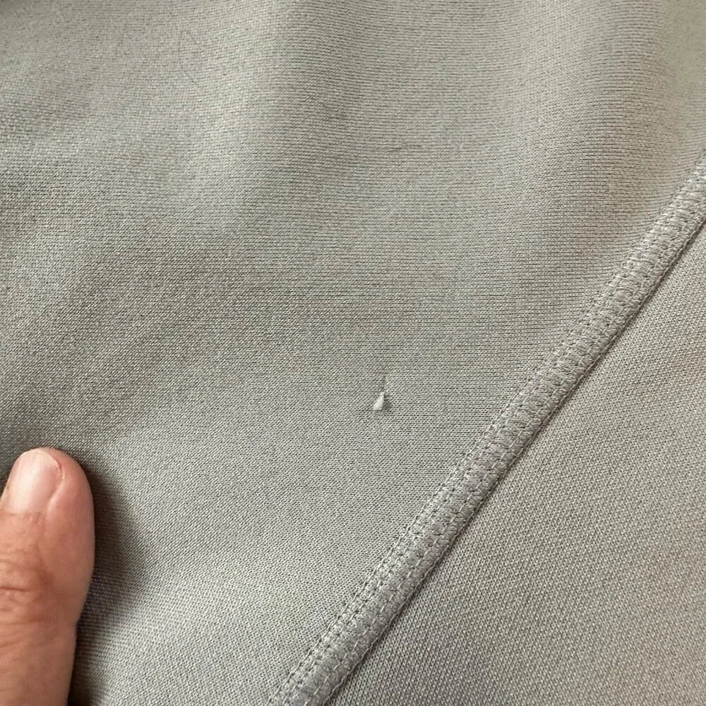 The North Face Men Sweater XXL‎ Gray Hoodie Pullover Sweatshirt Logo Pocket READ